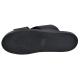 Salvanni Black Vegan Leather Slide Sandals 6927