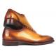 Paul Parkman Camel Goodyear Welted Punched Oxford Dress Shoes 7614-CML.