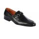 Lombardy Black Genuine Lizard Skin Horsebit Loafer Shoes ZLD010705.