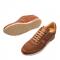 Mezlan "Maxim" Tan Genuine Suede / Calf-Skin Leather Sneakers 9463