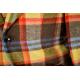 Thread & Stitch Mustard / Brown / Red Plaid Wool Modern Fit Suit / Scarf SLM681