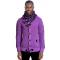 LCR Lavender / Black Modern Fit Wool Blend Shawl Collar Cardigan Sweater 6320