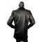 G-Gator Black Genuine Lambskin Leather Motorcycle Zippered Racing Long Coat3033.