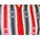 Bagazio Red / Black / White Quarter Zip Pullover Sweater BM2078