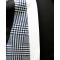 Stacy Adams Black / White Houndstooth Cotton Blend Modern Fit Tracksuit Outfit 1549