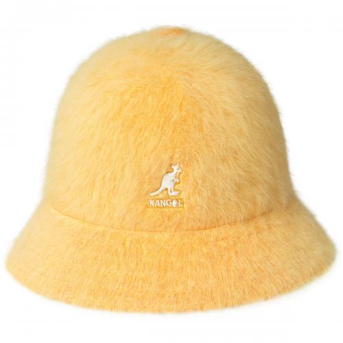 Kangol Warm Apricot Furgora Genuine Angora Rabbit Fur Bucket Hat K3017ST