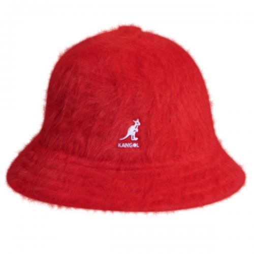 Kangol Scarlet Red Furgora Genuine Angora Rabbit Fur Bucket Hat K3017ST