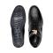 Belvedere "LUPO" Black Ostrich Bubble Soled Sneakers With Eyes 33624.