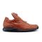 Mauri 8900/2 Bloodshed Cognac Genuine Alligator Casual Sneakers.