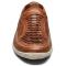 Stacy Adams "Ibiza" Cognac Woven Leather Lined Casual Slip-On Loafers 25440-243