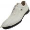 LA Exotics "Dino" White Crocodile Tail / Lambskin Sneakers With Eyes ZC090128