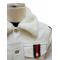 Prestige White / Green / Red Corduroy Cotton / Faux Fur Jacket Outfit COR-215