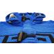 LCR Royal Blue / Black Modern Fit Wool Blend Hooded Cardigan Sweater 7295