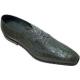 Belvedere "California" Grey Genuine Crocodile / Lizard shoes