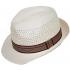 Classico Italiano Cream 100% Panama Straw Dress Hat