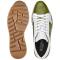 Belvedere "Blake" Lime Green / White Genuine Ostrich Leg / Soft Calf Casual Sneakers 33629.