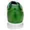 Belvedere "Magnus" Emerald Green Genuine Ostrich Leg Casual Sneakers E21.