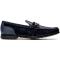 Marco Di Milano "Hugo" Navy Genuine Sueded Ostrich Leg Loafer