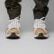Marco Di Milano "Lyon ll" Orix / White Genuine Ostrich Quill And Calfskin Fashion Sneaker