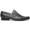 Marco Di Milano "Fabro" Grey Genuine Alligator Leather Loafer