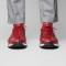 Marco Di Milano "Scanno" Antique Red Genuine Ostrich Quill Fashion Sneaker