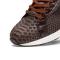 Marco Di Milano "Verona" Brown Genuine Python And Calfskin Fashion Sneaker