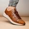 Marco Di Milano "Verona" Honey  Genuine Python And Calfskin Fashion Sneaker