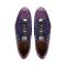 Marco Di Milano "Verona" Purple Genuine Python And Calfskin Fashion Sneaker