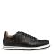 Mezlan "Luce" Black Genuine Perforated Leather Sneaker 21154.