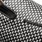 Mezlan "Almeria" Black / White Genuine Geometric Woven Calfskin Leather Slip On 21187.