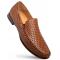 Mezlan Cognac Genuine Calfskin Leather Moccasin R7419.