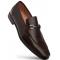 Mezlan "Incontri" Brown Genuine Serpentine-Embossed Calfskin Leather Loafer 21163.