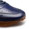 Mezlan "Gerardo" Blue Genuine Deerskin Leather Sneaker 21135.