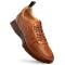 Mezlan "Gerardo" Cognac Genuine Deerskin Leather Sneaker 21135.