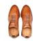 Mezlan "Gerardo" Cognac Genuine Deerskin Leather Sneaker 21135.