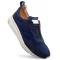 Mezlan "Alcoy" Blue Genuine Suede Leather Slip-On Sneaker 21118.