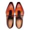 Mezlan "Dietro" New Tan Genuine Patina-Finish Calfskin Leather Oxford Shoes 21068.