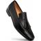 Mezlan "Javea" Black Genuine Soft Skin Leather Tassel Loafer 21146.