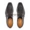 Mezlan "Golfo" Brown Genuine Crocodile Leather Derby Shoes 4967-F.