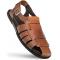 Mezlan Cognac Genuine Smooth Calfskin Leather Fisherman Sandal R20257.