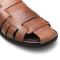 Mezlan Cognac Genuine Smooth Calfskin Leather Fisherman Sandal R20257.