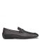 Mezlan Black Genuine Calfskin Leather Apron Ornament Loafer R20268.