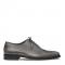 Mezlan "Postdam" Grey Genuine Calfskin / Deerskin Leather Bal Oxford Shoes 16409.