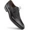 Mezlan "Postdam" Black Genuine Calfskin / Deerskin Leather Bal Oxford Shoes 16409.