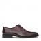 Mezlan "Postdam" Burgundy Genuine Calfskin / Deerskin Leather Bal Oxford Shoes 16409.