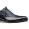 Mezlan "Postdam" Blue Genuine Calfskin / Deerskin Leather Bal Oxford Shoes 16409.