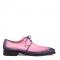 Mezlan "Principe" Pink Genuine Calfskin Leather Derby Shoes 20842.