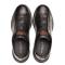 Mezlan "Calico" Graphite Genuine Deerskin Leather Scallop Rubber Sneaker  20947.