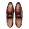 Mezlan "Avenue" Cognac Rust Genuine Calfskin Leather Penny Loafer Shoes 20910.