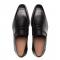 Mezlan "Avenue" Black Genuine Calfskin Leather Penny Loafer Shoes 20910.